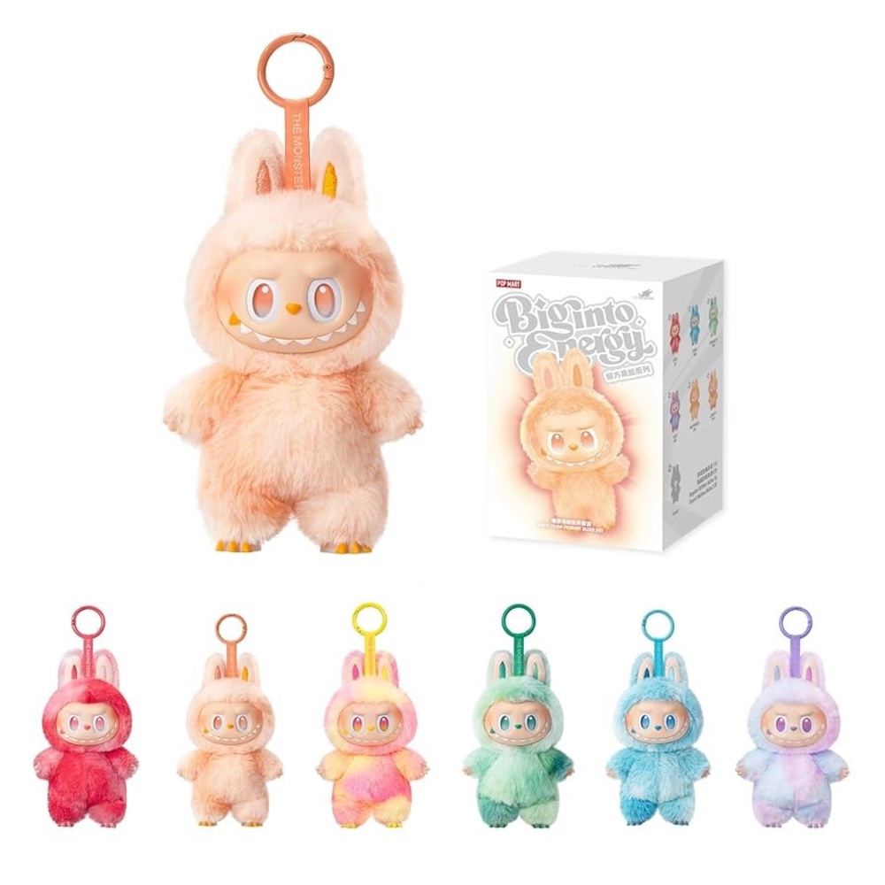 Authentic Big Into Energy Labubu Blind Box - The Monsters